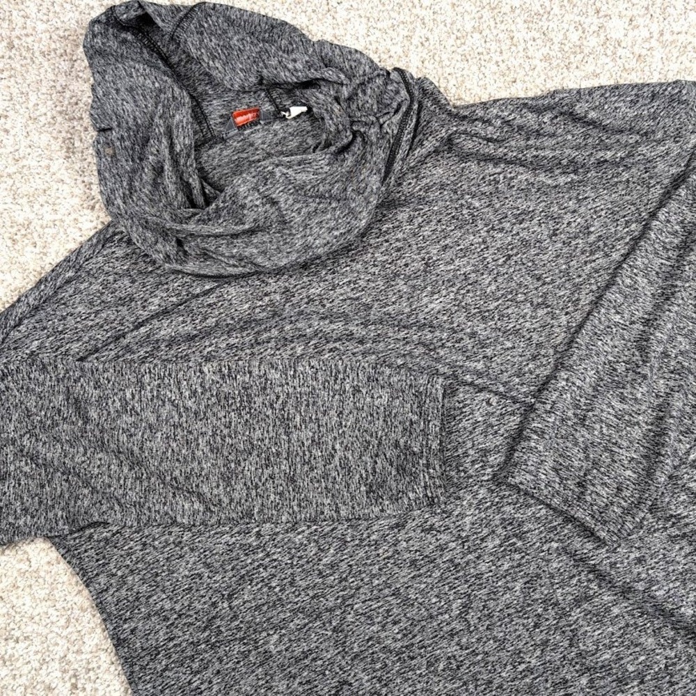 Merrell‎ Select Wick Womens Large Gray Cowl Neck Long Sleeve Top JWS22337